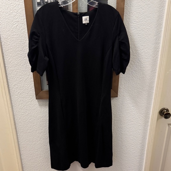 CAbi Dresses & Skirts - CAbi Minimal Black Midi Dress